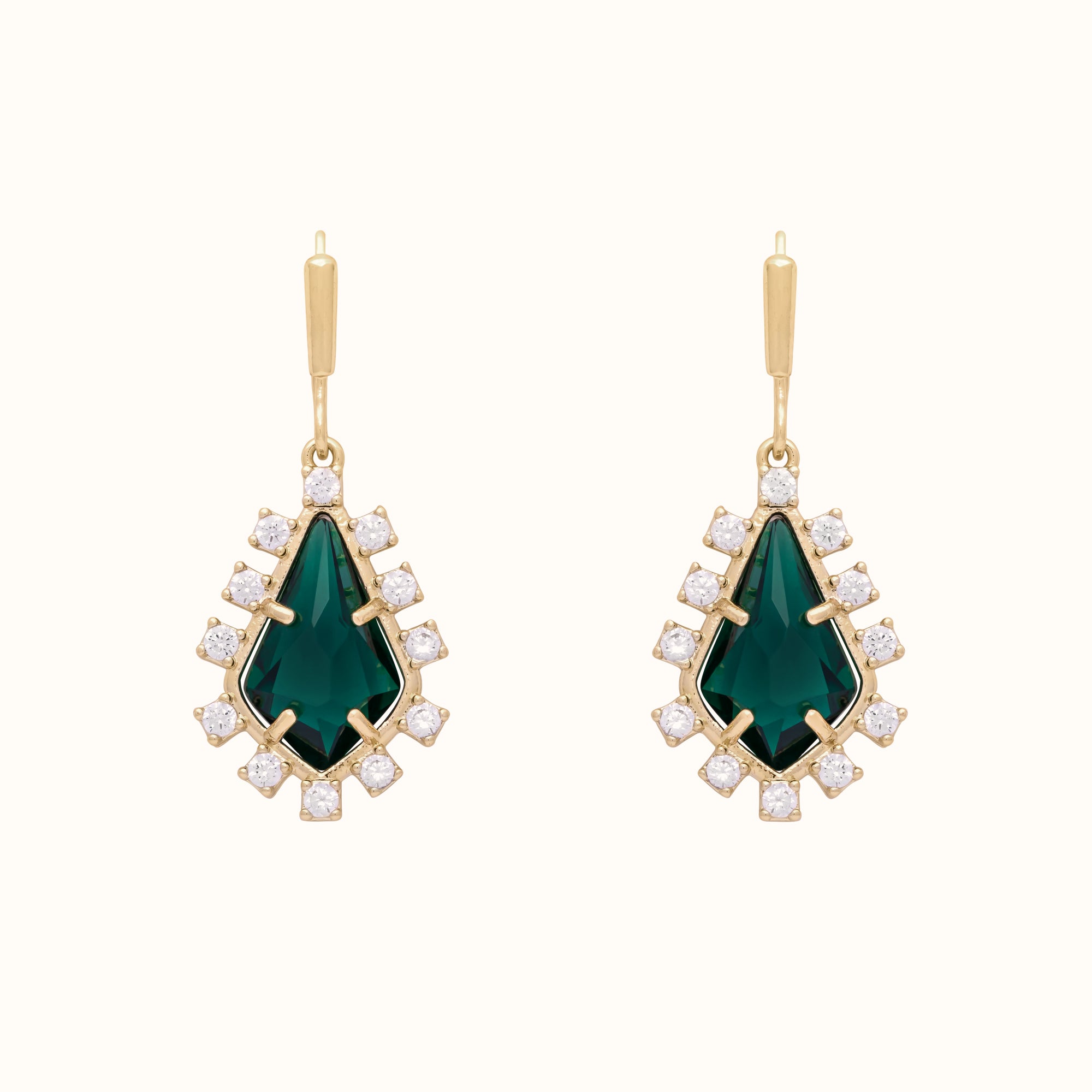 Thetis (Emerald Glass) - alicia bonnie jewelry