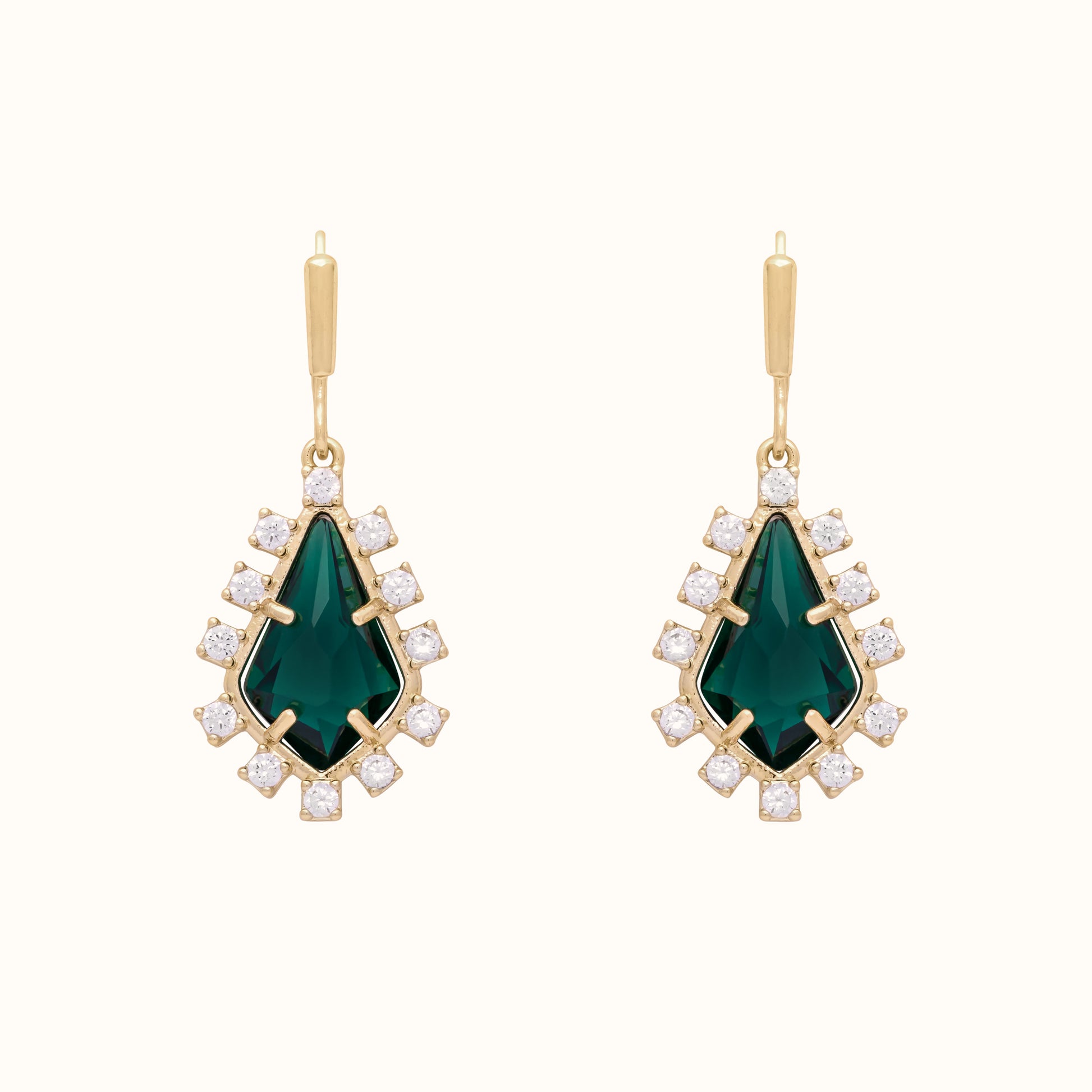 Thetis (Emerald Glass) - alicia bonnie jewelry